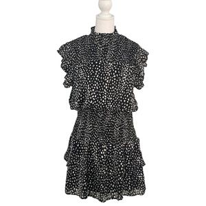 Ina black & white dress